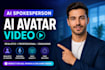 create realistic ai spokesperson video and realistic talking avatar ai fruit