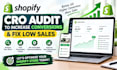 do a shopify conversion rate optimization cro audit