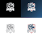 create a custom military tactical badge patch logo