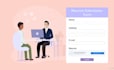 develop online registration app, CV app, CV submission app