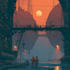 draw a fantasy sketchy illustration