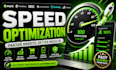 fix slow wix shopify godaddy wordpress big cartel website speed optimization
