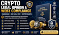 prepare crypto legal opinion, web3 project, ico, crypto project, blockchain, aml