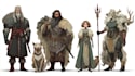 make dnd character art and dnd character commission art