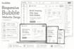 design responsive bubble websites and web apps