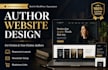 design author website modern selling book author website or ebook author website