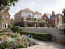 remodel 3d home extension, residential exterior render, garden landscape design