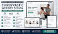 design a chiropractor website, chiropractic, wellness, physical therapy website