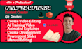 do course development, create online course content, ai video course creation
