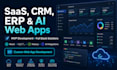 build saas, erp and CRM system web based application