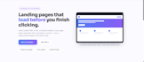 create a modern responsive HTML CSS landing page