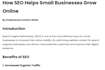 write SEO blog posts that rank on google