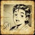 draw old retro distressed comic illustration