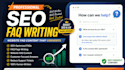 write seo faq, faq writing, faq page website faq content and website content