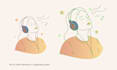 design aesthetic vector sticker sheet for your brand or app