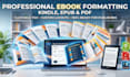 do ebook, print book formatting and interior layout design