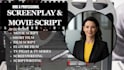 write and adapt your novel in to movie script, screenplay, script writing
