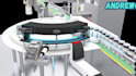 create 3d packaging machine and industrial machinery visualization