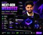 build a stunning 3d animated custom website for your buisness