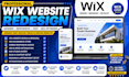 wix website redesign, wix website design, fix wix ecommerce website redesign