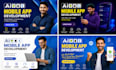 be developing ai mobile applications, android and ios, saas and ai software