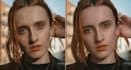 do high end beauty retouching
