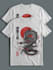 do a japanese t shirt illustration