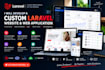 build a custom business or ecommerce website in laravel php