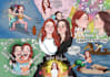 create a personalized memory bloom illustration from your memories