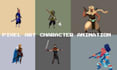 create pixel art character animation and rpg game sprite sheet for your 2d game
