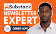 setup substack account manage substack post design substack newsletter organic