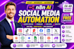 ai automation n8n instagram tiktok youtube shorts content creation scheduling