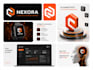 do tech or saas visual identity, corporate identity, and branding guidelines