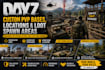 design custom dayz pvp bases, locations, loot spawn areas