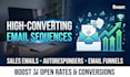 write high converting email sequence, autoresponder and sales email that convert
