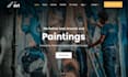 build squarespace painter website art portfolio website gallery exhibition site