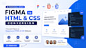 convert figma design into responsive HTML and CSS website