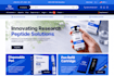 buil supplement peptide website peptide ecommerce website design peptide website