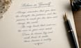 beautiful handwritten notes, assignments and documents