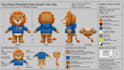 design plush reference sheet tech pack stuffed toy ready for production
