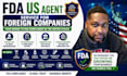 provide fda US agent service for foreign companies