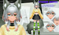 draw vtuber model live2d model vtuber rigging vroid anime vtuber commission