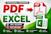 do excel data entry, copy paste and website data entry tasks