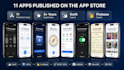 develop a native iphone app using swift, firebase and uikit