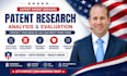 provide patent research, patent analysis, invention evaluation