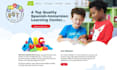 build kindergarten website, preschool website daycare website childcare website