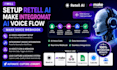 setup retell ai restaurant booking workflow automation voice scheduling ai bot