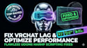 fix vrchat world lag, optimize performance and solve udonsharp scripting issues