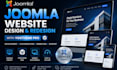 design or redesign joomla website with yootheme pro, joomla expert developer