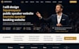 design squarespace public speaker website coaches website keynote speaker site